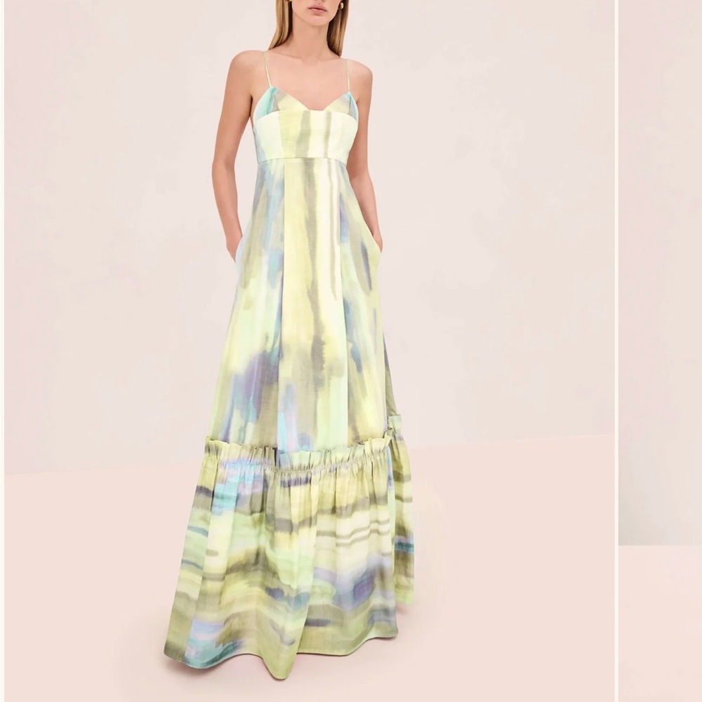 NWT Alexis Danelle Dress in Aurora Green Size L